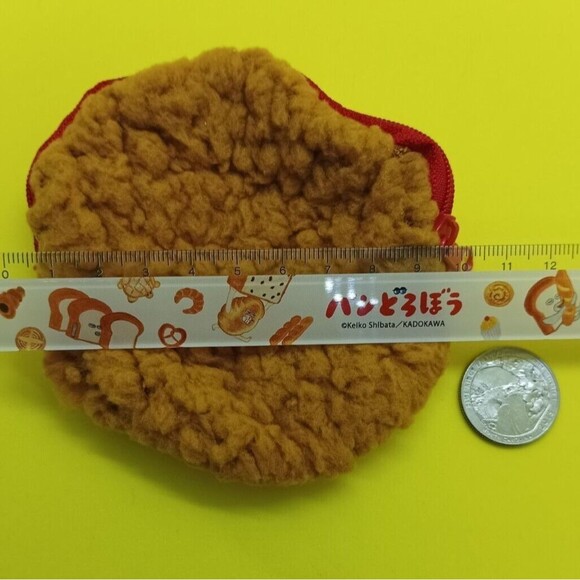 Monchhichi Round Fluffy Small Pouch - Picture 5 of 5